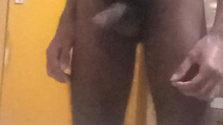 Jim masturbates and explodes a big load