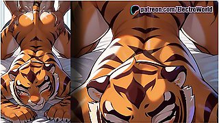 Car Toon - Master Tigress From Kung Fu Panda And Shaolins Dick-swallowing Ahegao!