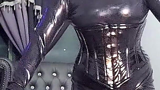 Dominafire Anal Training Sissy in Chastity