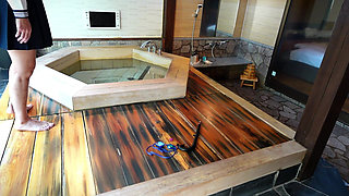 Dripping Uniform, Restrained in a Bathtub, off-campus Lesson