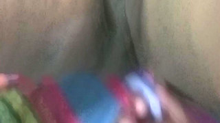 Fingering my stepmother's honey-colored pussy for the second time