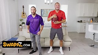 Football Loses When Horny Stepdaughters Swap Their Tight Pussies