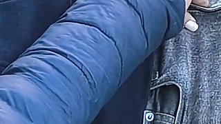 Dick Flash - French Teacher Public Blowjob Voyeur Hotel Balcony Caught by Neighbors Extreme Cum in Mouth 4K