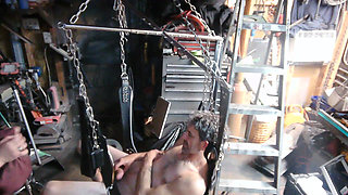 Big Sexy Latina MILF Gets Pounded Hard by Her Man in Sex Swing