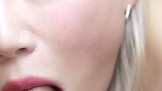 Nico Love Super Close-up Sloppy Blowjob and Cum in Mouth