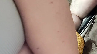 Cuckquean Selfie - Waiting Patiently Listening To A Friend Fucking My Husband For Her Birth Day