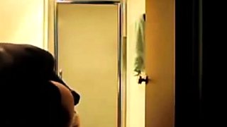 Hot Girl Swings into Interracial Homemade Sex