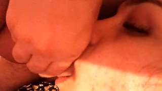 AncaLuxe - sucking dick in the throat and swallowing