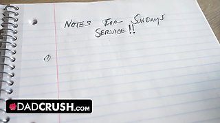 Dadcrush - lewd teenie and her pastor step dad give in to sin