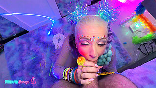 Kensie Snow Face-sits Richard and Rides Every Position to a Creampie