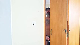 Stepdad Catches Teen Stepdaughter Masturbating - Latina Squirts in Embarrassing Taboo Scene