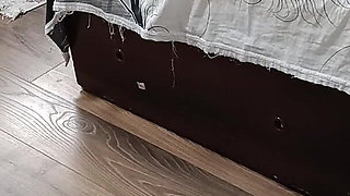 Sexy Wife Workout at Home Naked.