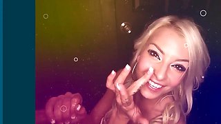 Luna Lovely Delivers Her Fourth Glory-Hole Deepthroat: Messy Sloppy Blowjob, Intense