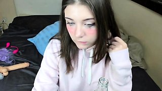 Solo Female Orgasms with Dildo and Vibrator