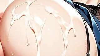 Emo Girl Tight Pussy Fucked Hard - Loud Moaning & Massive Creampie