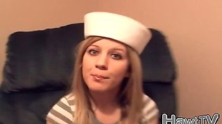 Titty fucking teen brings hard cock to climax in POV