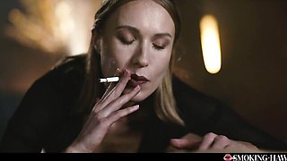 Angelika Grays and Steve Q's blue eyes video by Smoking Hawt