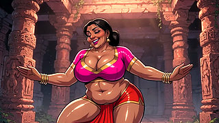 Huge Boobs Indian Animation