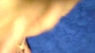 Cute teen girl enjoys foot fetish