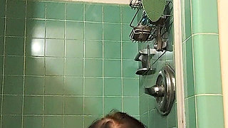 Mature BBW Takes a Hot Shower to Get Clean, so She Can Get Dirty Again