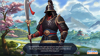 Harem Fantasy - the Concubine War Gameplay Part 1 - Sex with His Concubines