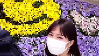 Amateur hottie fucked outdoor in public