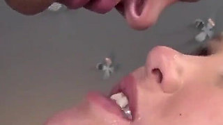 Kc Parker big cheating slut with two nice big firm boobs and brunette hair fucking with pleasure wet pussy