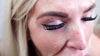 I Got a Facial After Stuffing My Mouth and Pussy with BBC