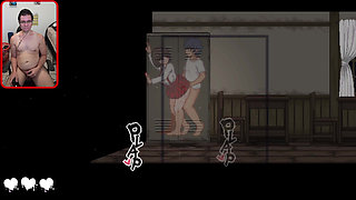 A Japanese schoolgirl fucks me hard and.... (Houkago no Onigokko Gameplay4)