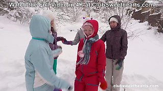 Frosty Sweethearts part 3 at ClubSweethearts