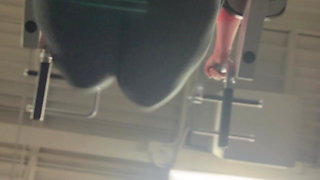 First Time Gym Orgasm!! Cumming at the Gym From an Ab Workout