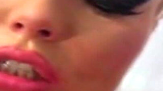 Lesbian anal dildo penetrated