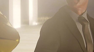 Hot MILF Secretary Having Sexual Affair with an Ugly Oldman Staff