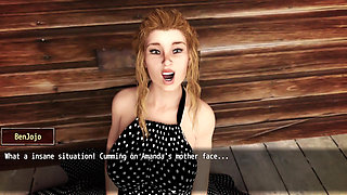 Cuming on My Friend's Mother's Face