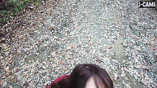 Cheerful Office Lady with Glossy Lips Leans in Close Smiling as She Savors the Moment Episode2