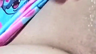 Video Dedicated to My Dirty Fan Who Asked to See Me in My Old, Used Panties in My Bed