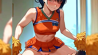 Beautiful elf girl gets fucked on the beach, she has huge tits and a perfect body