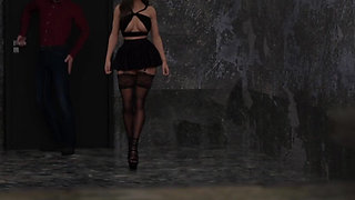 Steps of Debauchery by Fooxied -hot Lady Posing Nude on the Art Class25