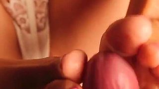Lilu Moon Footjob Till Cum on Feet POV After Rough Anal Sex & Deepthroat in a Sexy Lingerie