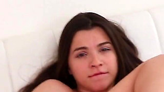 Hayli Plays Were Toy on the Bed