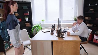 Dane Jones College girl Becky California fucks her teacher