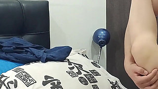 Curvy Latina Mature Amateur Guest - Homemade Real Fantasy in Apartment Bedroom, Big Tits & Big Ass