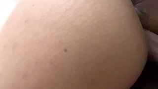 Malay stepsister Roughly Riding on my dick