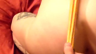 kinky ass and pussy spanking babes