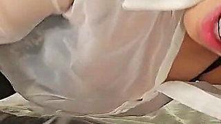 Dirty Talking Brit Babe Rubs Clit for Multiple Orgasms