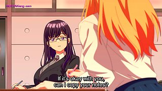 Enormous milk cans schoolteacher gets throatful of salami from her bold college girl in class after hours