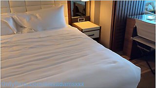 Sharing Hotel Room With Thick Blonde Step Sister - Harlow West