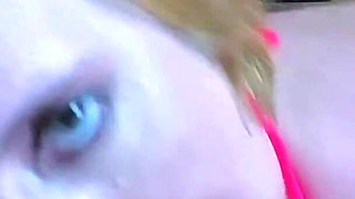 Big Tit Blonde MILF Caught Masturbating