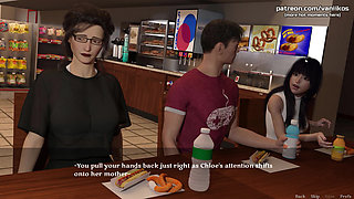 A Stepmother's Love  Girlfriend's big ass stepmom gives blowjob to her stepdaughter's boyfriend and swallows cum  Part 2