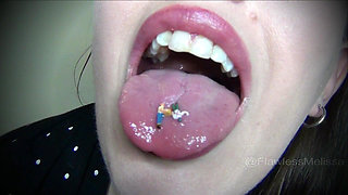 Giantess Mouth Mouth Tease up Close Uvula Swallowed Whole